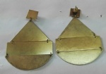Brass earring