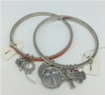 Alloy bangle bracelet