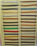 Imitation leather cord colors