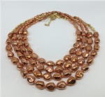 Brass alloy necklace